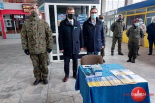 Punkt informacyjny dla ukraińskich uchodźców został otwarty na dworcu Olsztyn Główny