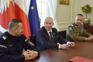 Marszałkowskie 500 tys. zł dla policji i straży granicznej
