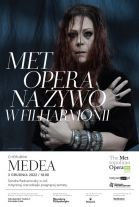 W sobotę transmisja z Metropolitan Opera w filharmonii. Na ekranie „Medea” Luigiego Cherubiniego