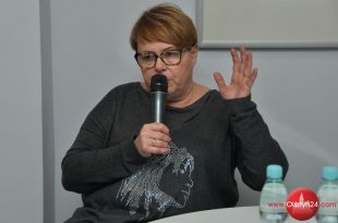 Iwona Łepkowska spotkała się olsztynianami w MOK