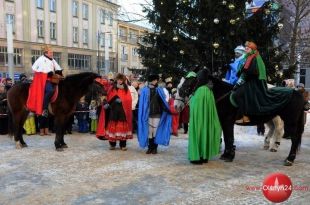 Orszak Trzech Króli przeszedł ulicami Olsztyna