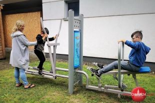 W szpitalu dziecięcym w Olsztynie otwarto park fitness dla pacjentów i ich opiekunów 