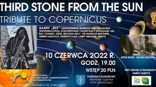 Koncert „Third Stone from the Sun - Tribute to  Copernicus” w piątek w planetarium