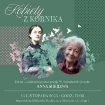 WBP zaprasza na wieczór poetycki „Kobiety z Kórnika”