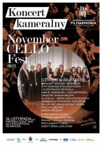 November Cello Fest 2023 – dźwięki bliskie  sercu… jutro w filharmonii