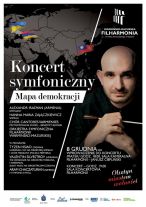 Koncert symfoniczny „Mapa demokracji” w piątek w filharmonii