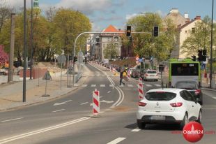 Za kilka dni na ul. Pieniężnego wprowadzona zostanie ostateczna organizacja ruchu drogowego