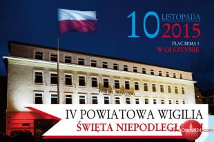 Powiat zaprasza na Wigilię Święta Niepodległości