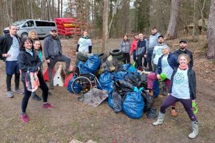 Kilka ton śmieci - efekt weekendowej akcji Operacja Czysta Rzeka w Olsztynie