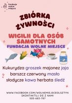 Pomóż zorganizować Wigilię dla Samotnych