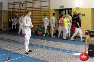 Cezary Białecki na podium Pucharu Polski Juniorów w szabli