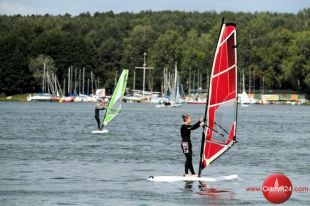 Drugie lato z windsurfingiem w ramach akcji „Olsztyn. Aktywnie!” 